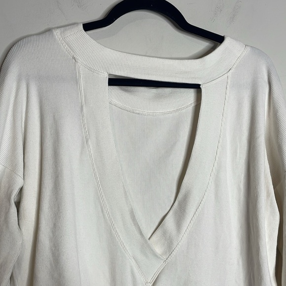 Athleta | Open Back Presence Sweatshirt Size Medium - Picture 4 of 7